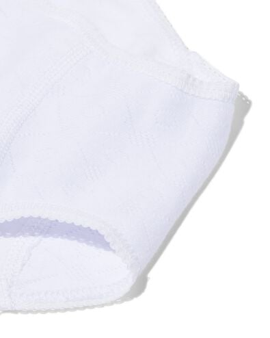 lot de 2 slips femme blanc blanc - 1000002163 - HEMA