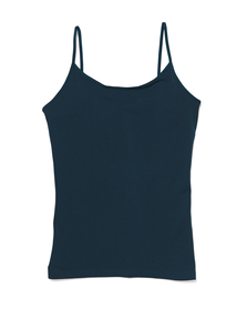 Damen-Hemd mit Spaghettiträgern dunkelblau dunkelblau - 1000021800 - HEMA