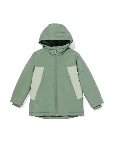 manteau enfant multicolore vert vert - 30743819GREEN - HEMA