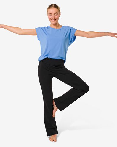 pantalon yoga femme noir L - 36000186 - HEMA