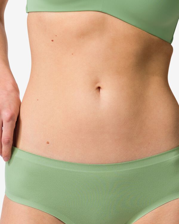 dameshipster second skin micro groen groen - 19602515GREEN - HEMA