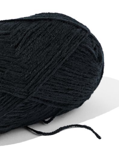 fil acrylique noir 100g 250m - 60760001 - HEMA