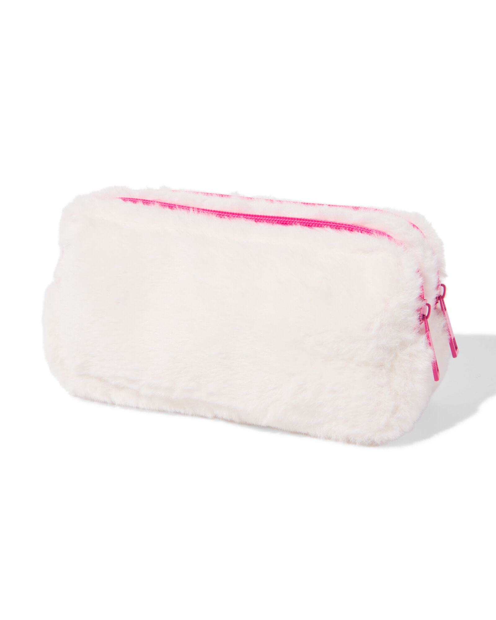 trousse à double fermeture éclair fluffy - 14450130 - HEMA