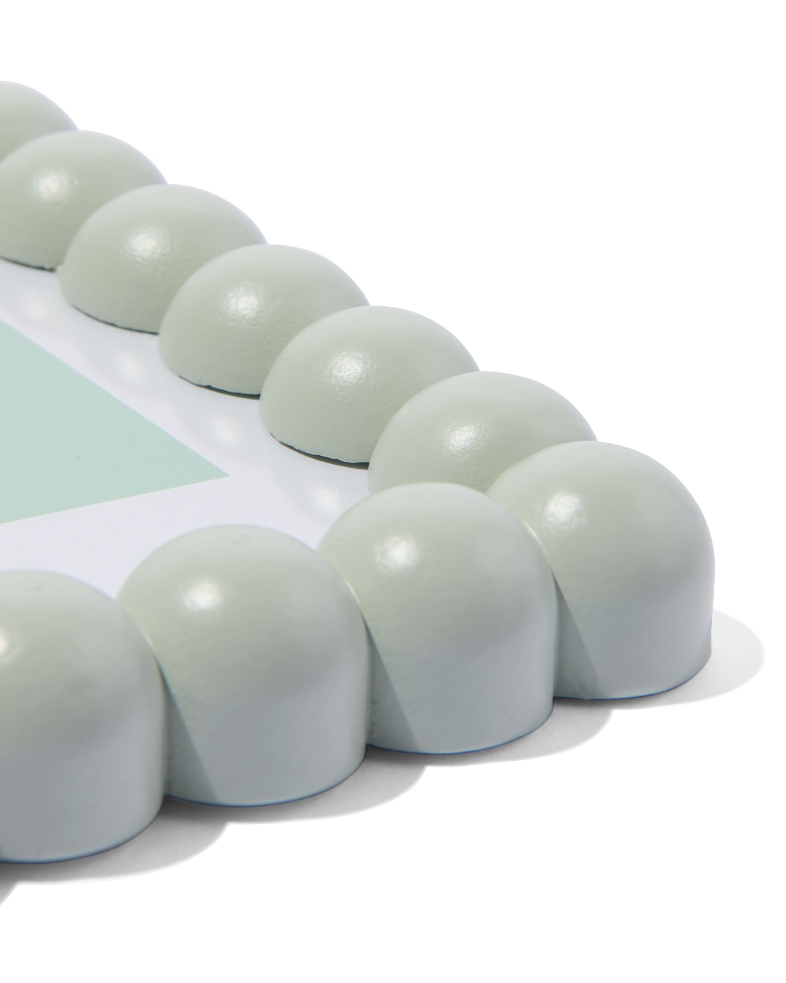 cadre photo 10x15 cm bois billes vert clair - 13640009 - HEMA