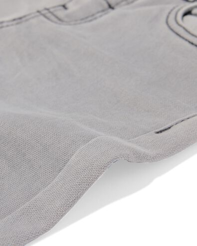 kinder broek jogdenim skinny fit grijs grijs - 1000028292 - HEMA