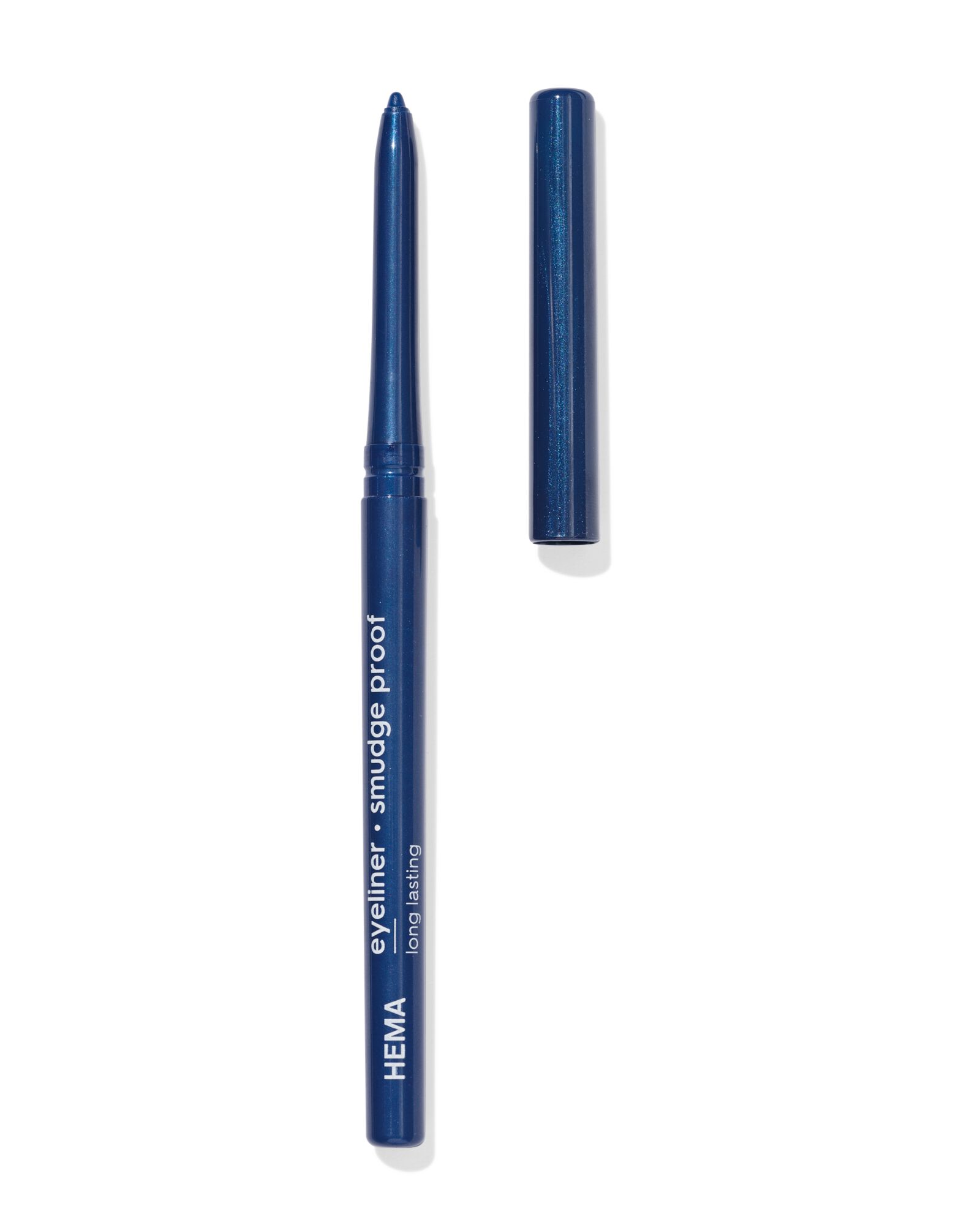 perfect eyeliner waterproof metallic donkerblauw - 11210248 - HEMA