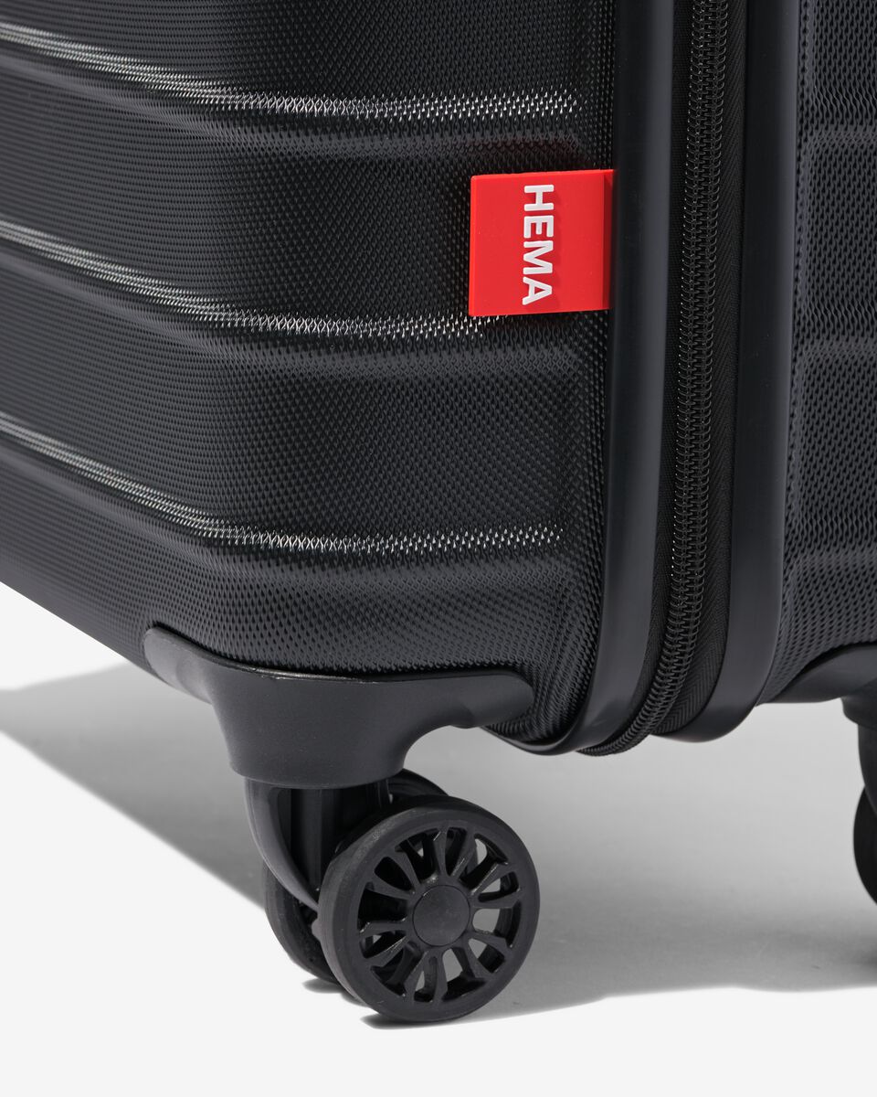 valise ABS 35x20x55 noir - 18630023 - HEMA