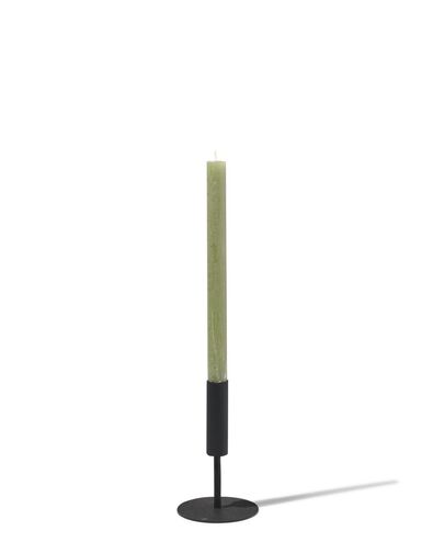 bougeoir 15,5 x 2,3 cm - noir - 13392051 - HEMA