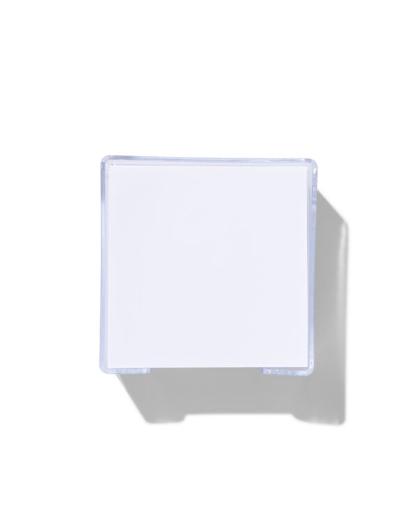 support bloc d’aide-mémoire avec papier 9x9 - 14100183 - HEMA