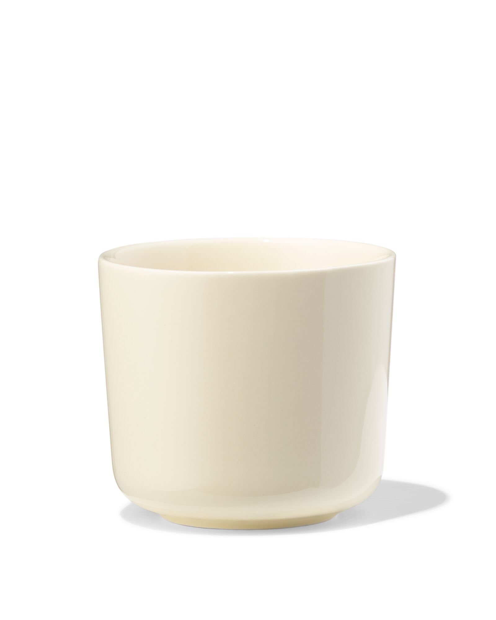 koffiekopje 200ml Knap new bone china geel - 80660308 - HEMA