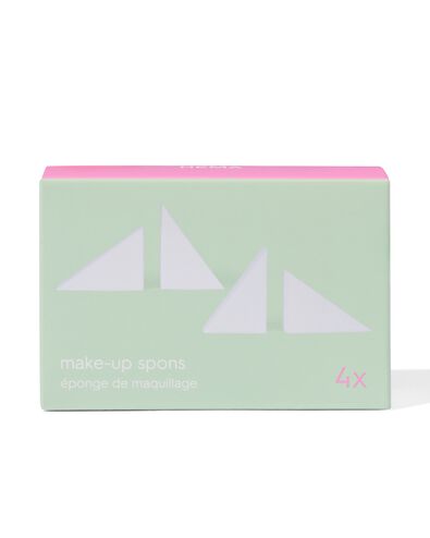 &eacute;ponge de maquillage triangle - lot de 4 - 11201037 - HEMA