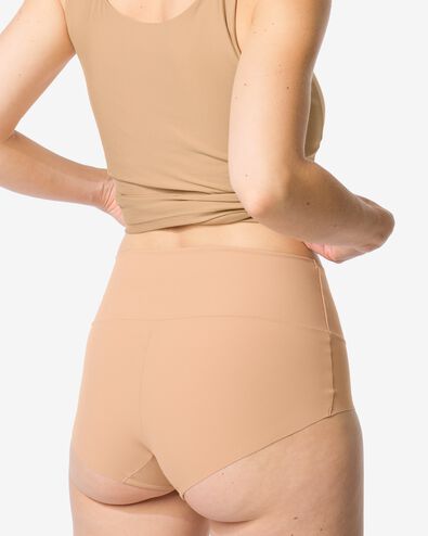 slip taille haute femme lissant beige - 19602735BEIGE - HEMA