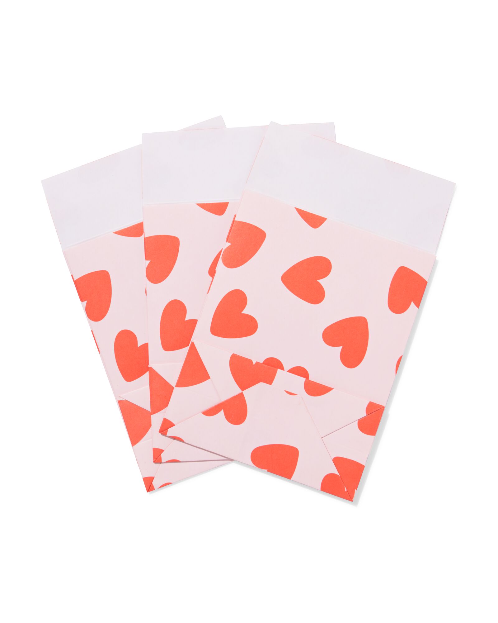 cadeauzakjes S hart - 3 stuks - 14710296 - HEMA