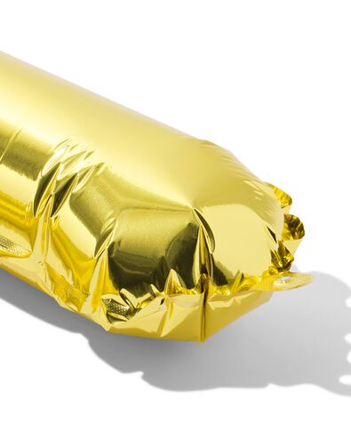 ballon aluminium lettre V 30cm dor&eacute; - 14260052 - HEMA