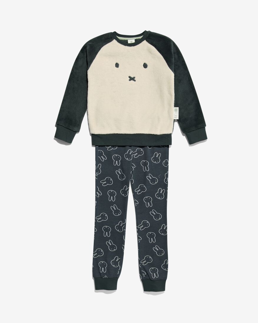 pyjama enfant Miffy polaire/coton blanc cassé blanc cassé - 23090480OFFWHITE - HEMA