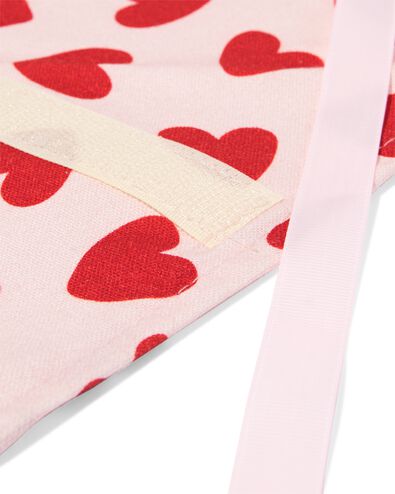 emballage cadeau r&eacute;utilisable coton 40x45 cm c&oelig;urs - 14700604 - HEMA