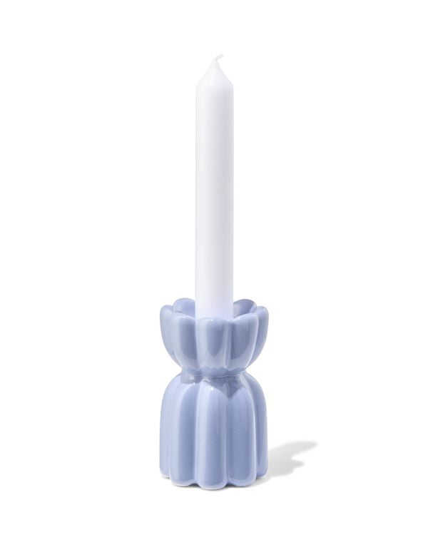 bougeoir ⌀6x10cm c&eacute;ramique coquelicot - 13326008 - HEMA