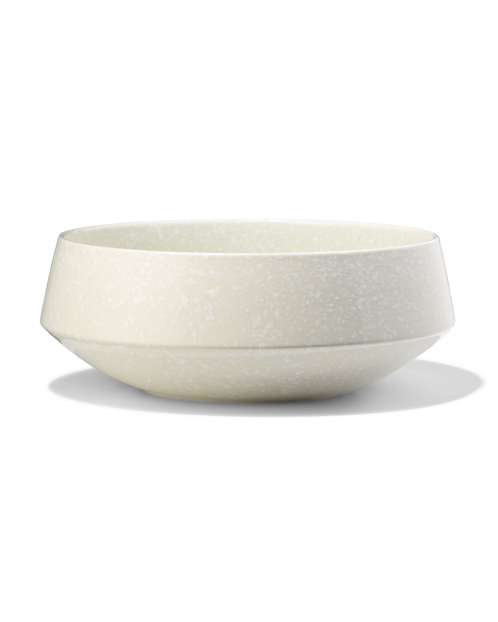 saladier ⌀29x11cm en fa&iuml;ence mouchet&eacute; vert - 9650354 - HEMA