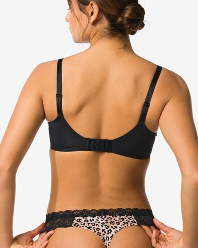 damesstring micro met kant luipaard naturel - 19601444NATURAL - HEMA