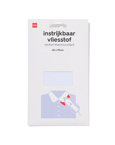 entoilage 40x90cm thermocollant - 1400292 - HEMA