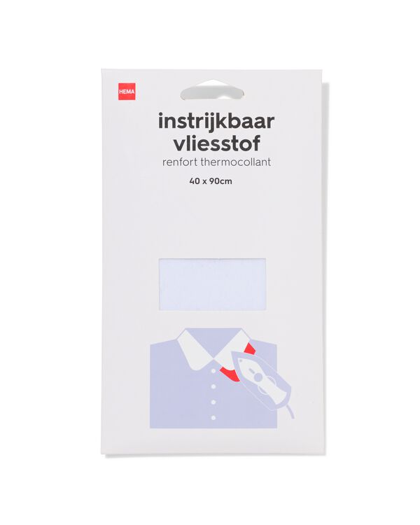 Vliesstoff 40 &times; 90 cm, aufb&uuml;gelbar - 1400292 - HEMA