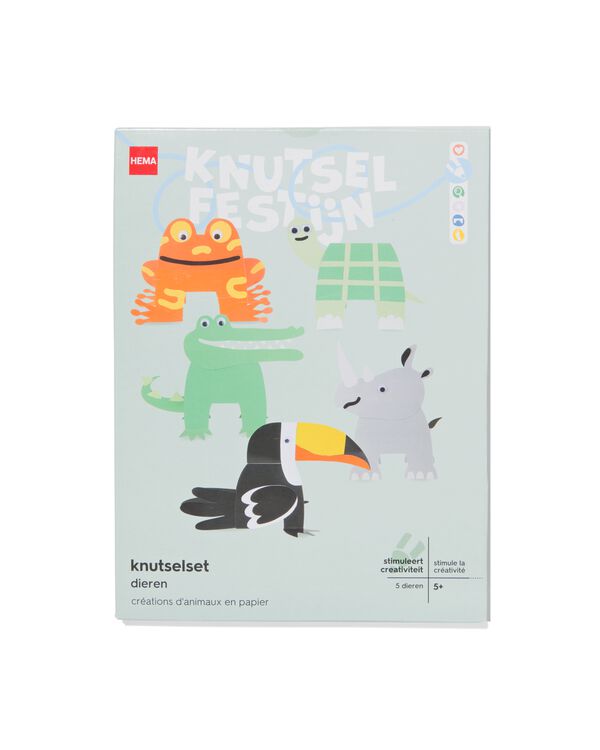 kit cr&eacute;atif 5 animaux - 15920217 - HEMA