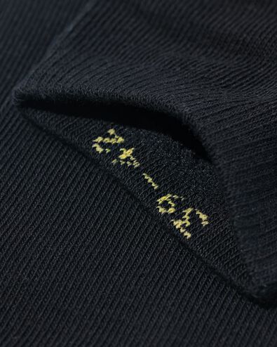 5 paires de socquettes femme noir noir - 1000026989 - HEMA