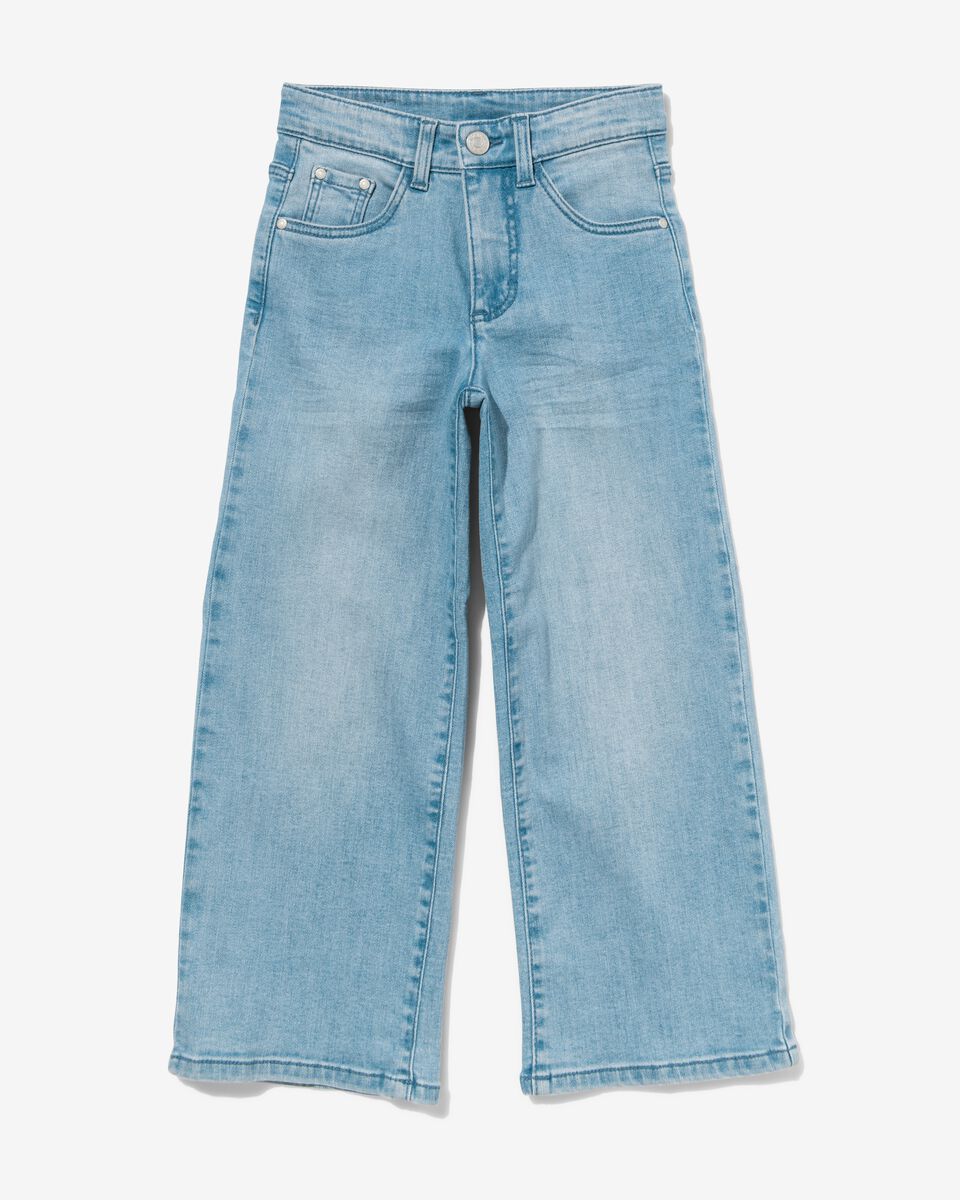 kinder jeans straight fit lichtblauw lichtblauw - 1000029670 - HEMA
