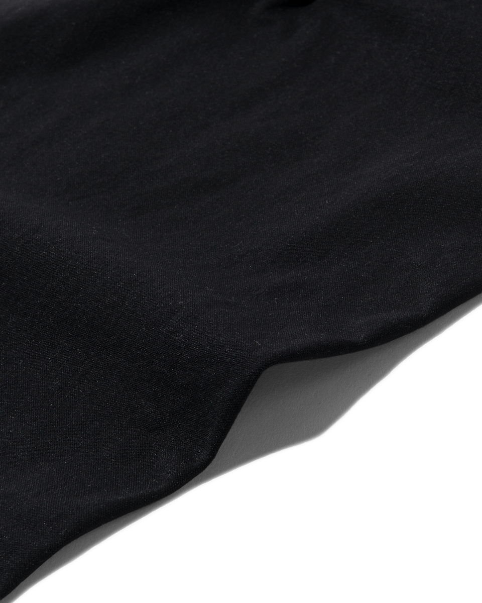Hemd, stark figurformend schwarz L - 21500182 - HEMA