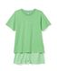pyjacourt femme coton vert L - 23480203 - HEMA
