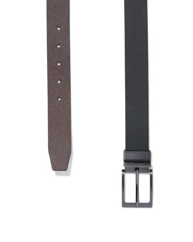 Herren-Wendeg&uuml;rtel, 3.5 cm schwarz - 1000000714 - HEMA