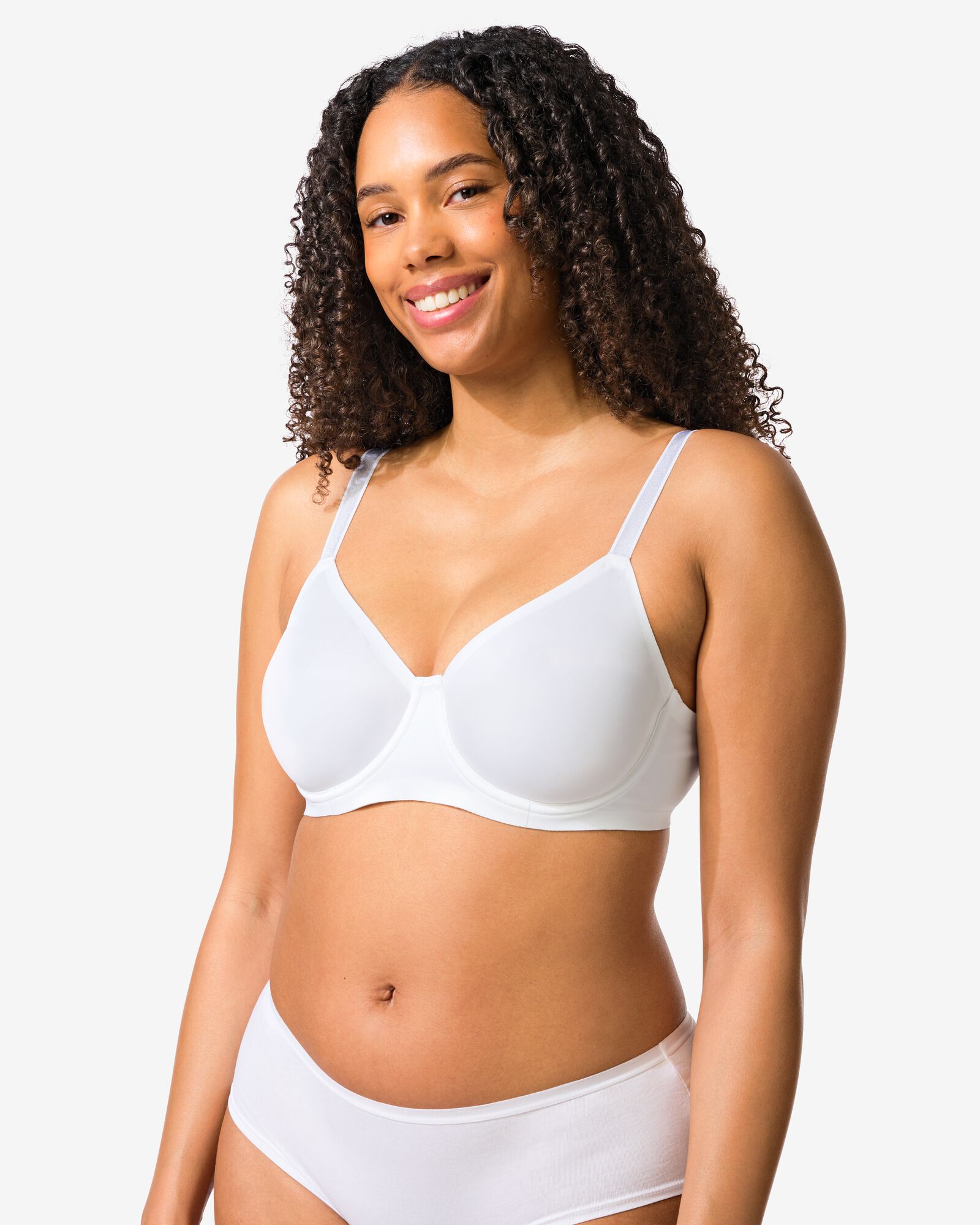 soutien-gorge non pr&eacute;form&eacute; avec armatures  blanc blanc - 21805950WHITE - HEMA