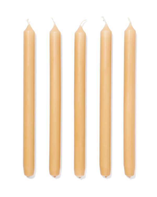 12 longues bougies dintérieur Ø2.2x29 naturel - 13502930 - HEMA