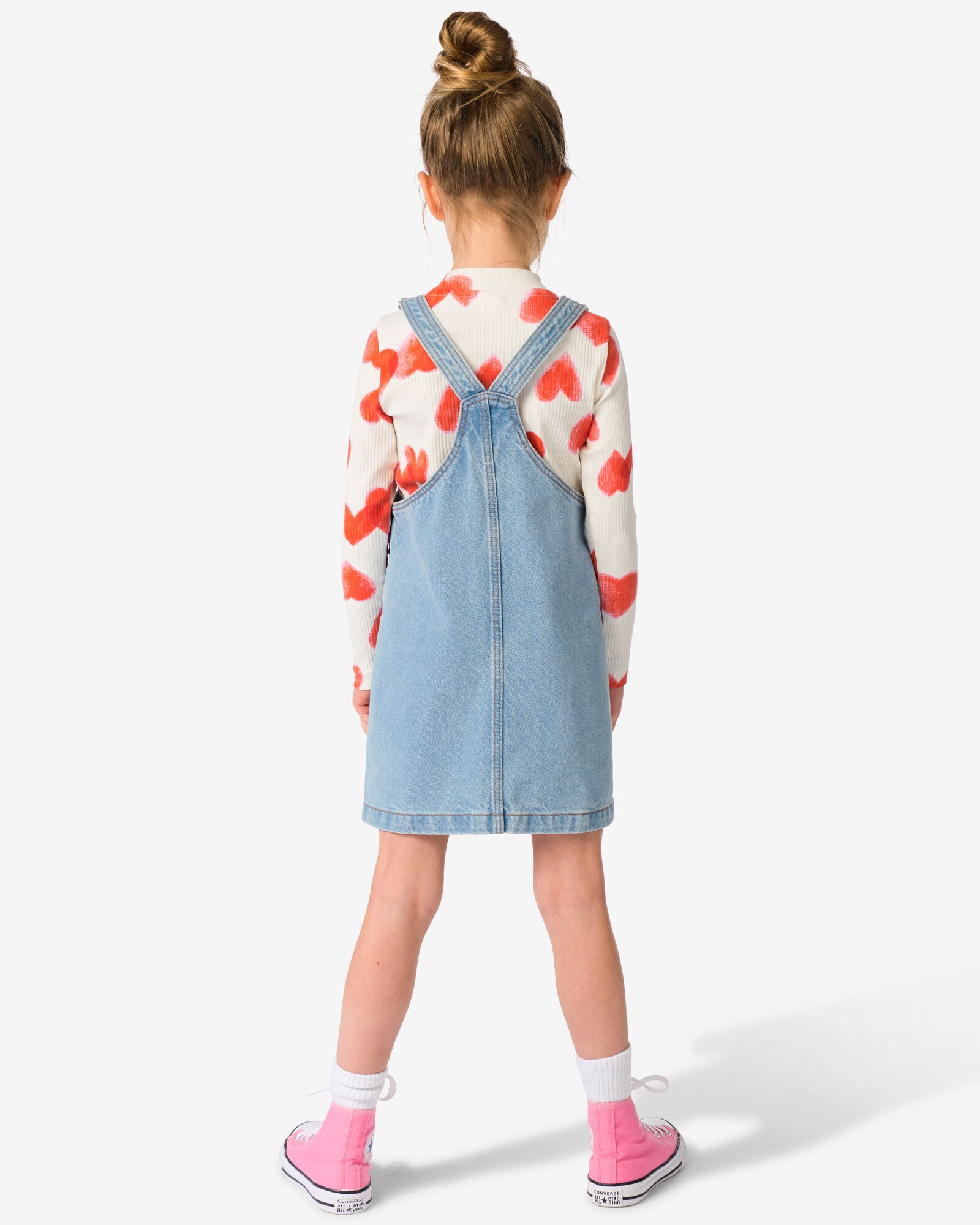 Kinder-Latzkleid  hellblau - 30825900LIGHTBLUE - HEMA