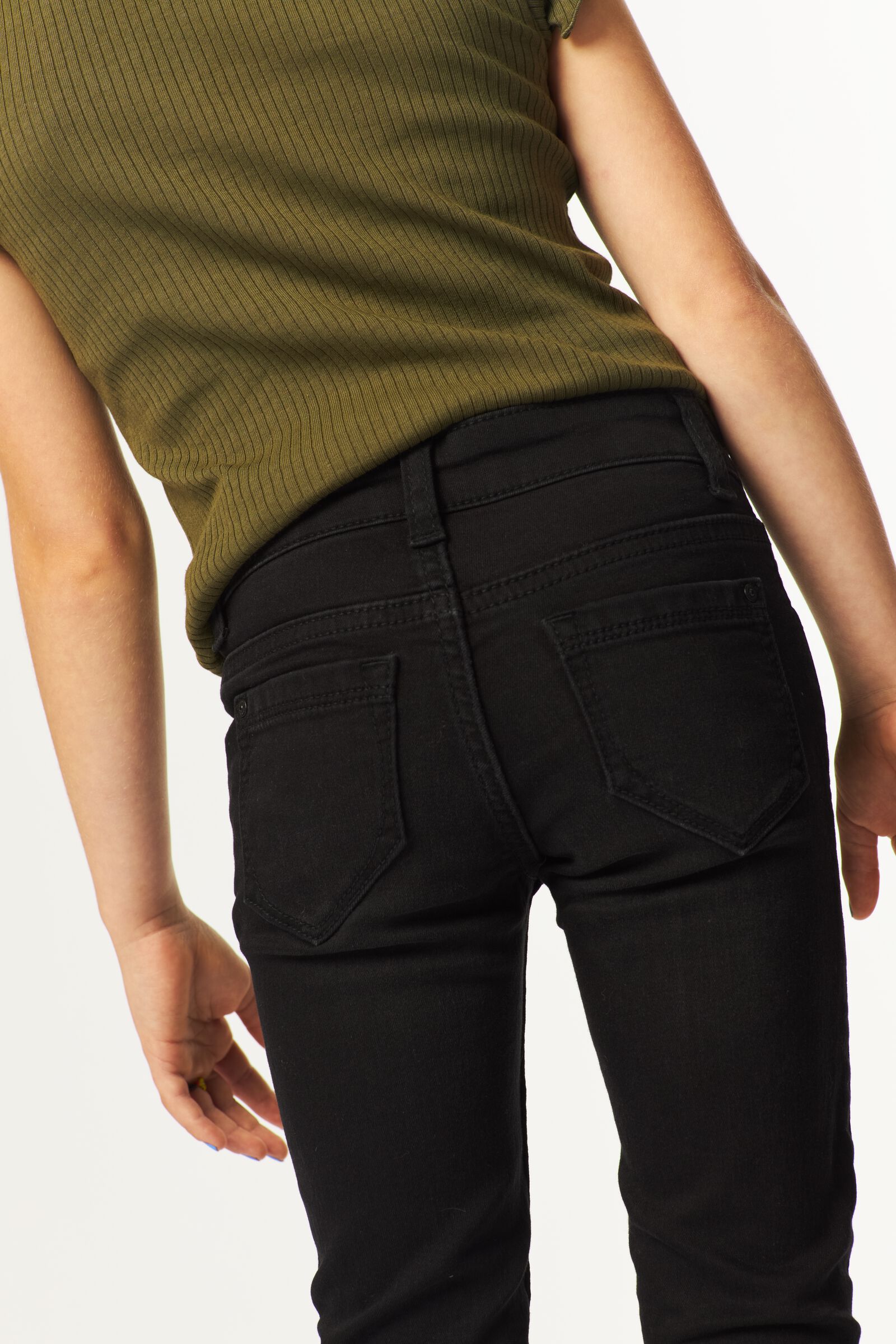 jean enfant mod&egrave;le skinny noir - 1000028235 - HEMA