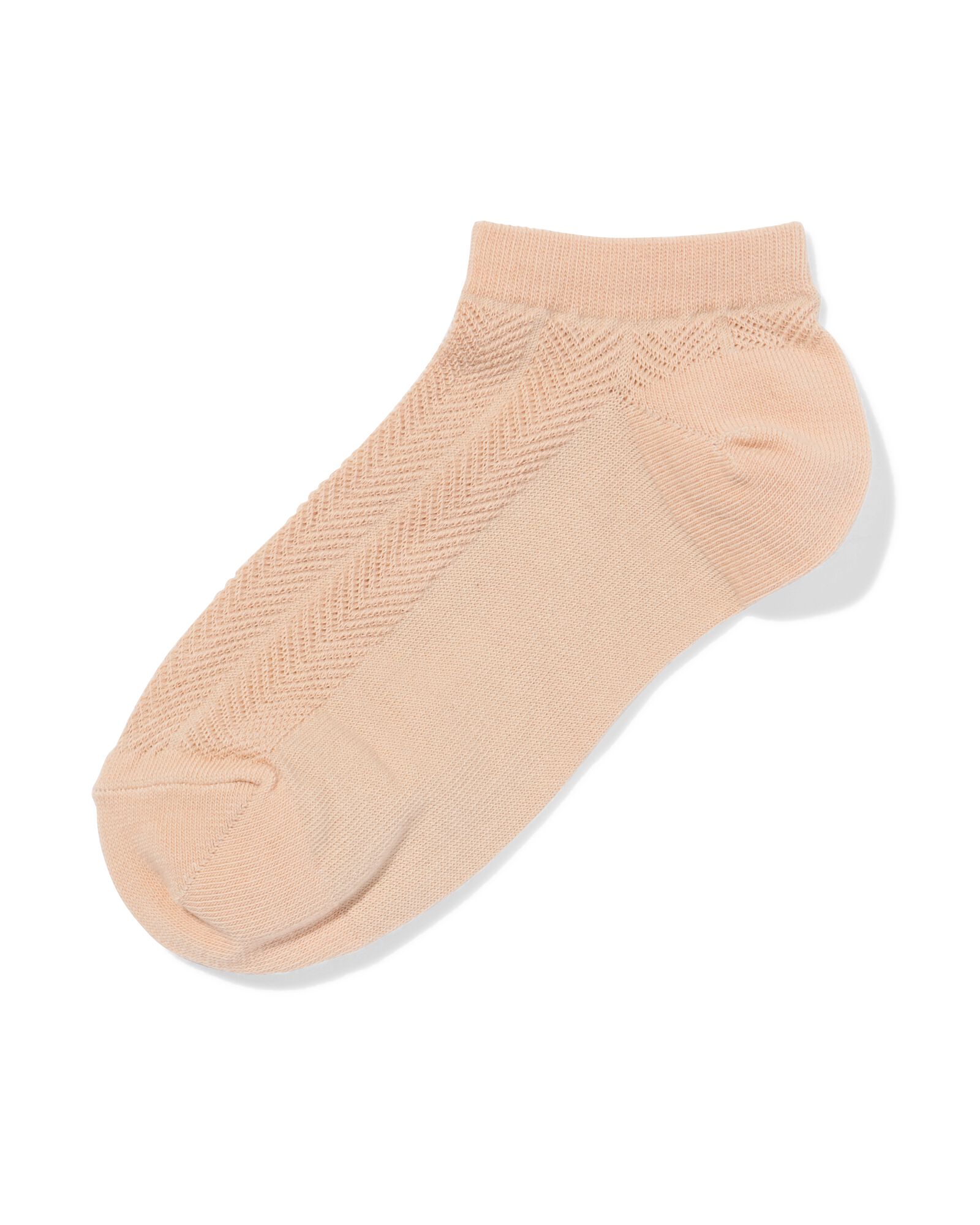socquettes structure femme sable - 4280550SAND - HEMA