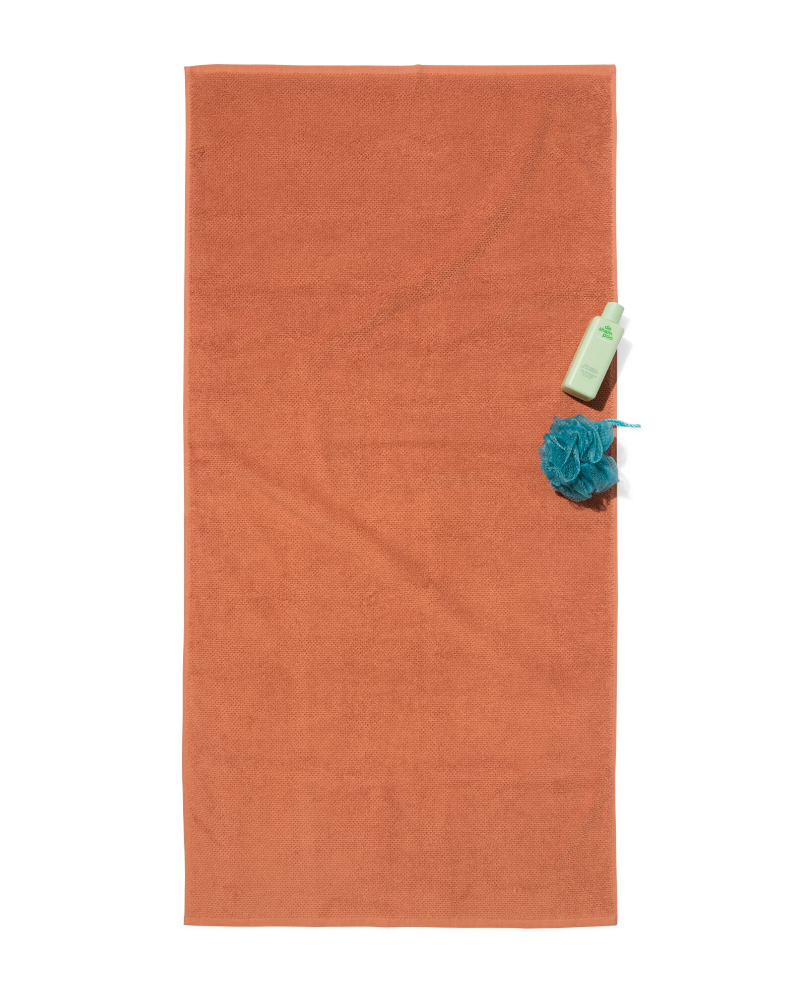 handdoek 2e kans recycled katoen terra - 2000000382 - HEMA