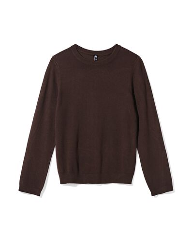 Damenpullover Lila, Feinstrick braun braun - 36207170BROWN - HEMA