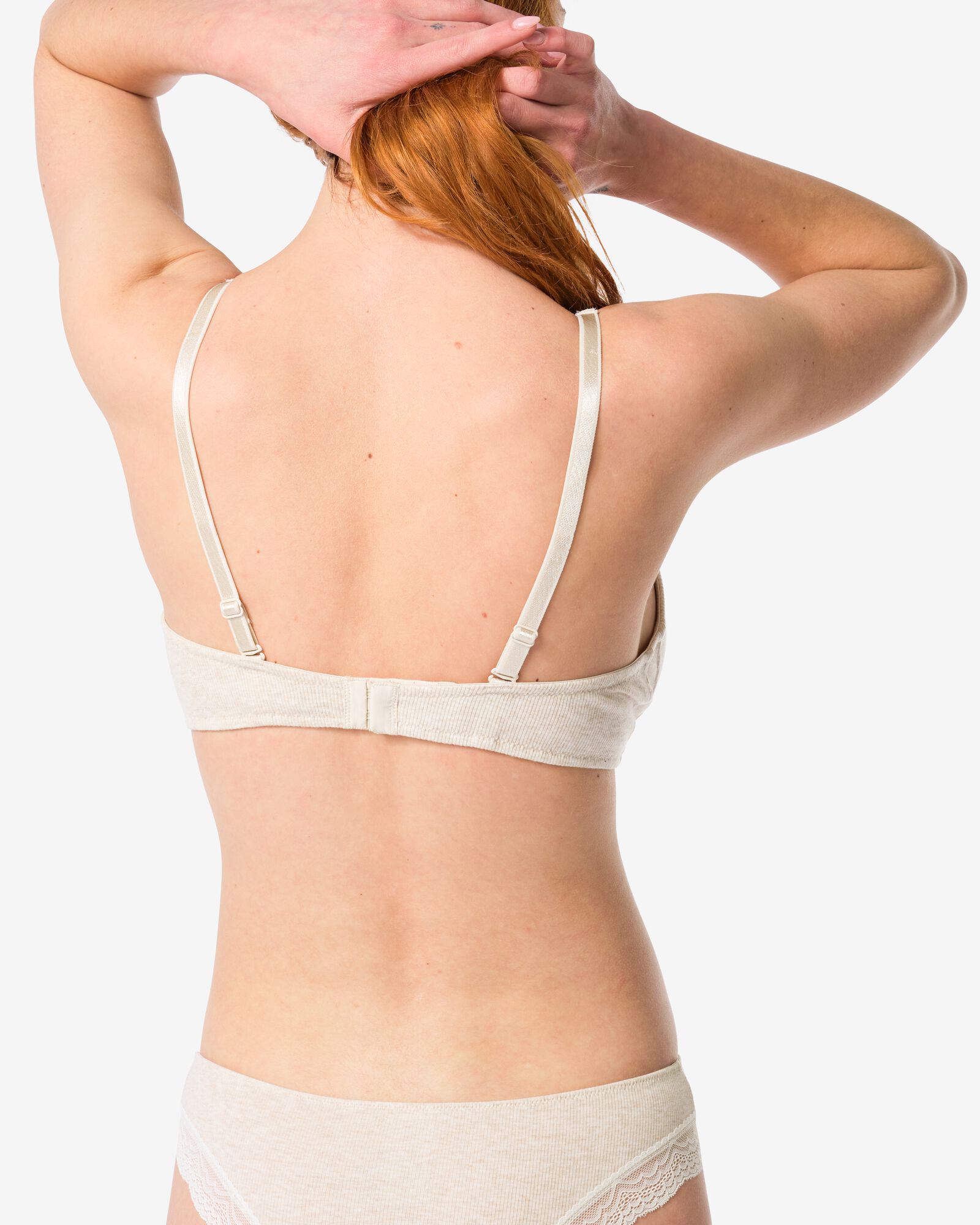 Spitzen-Bralette ohne B&uuml;gel naturfarben naturfarben - 21900205NATURAL - HEMA