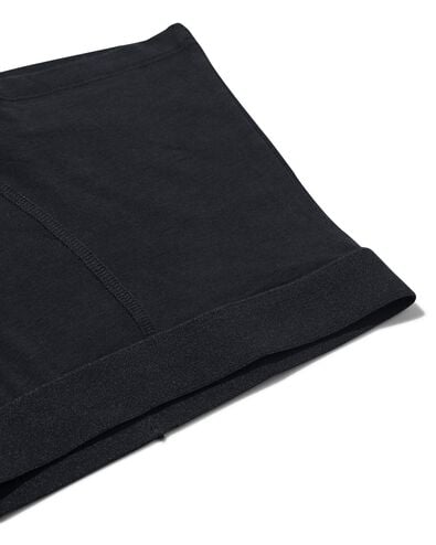 3 boxers enfant coton/stretch noir noir - 1000030388 - HEMA