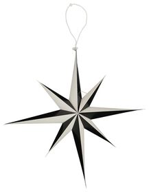 étoile de noël en papier Ø45cm black - 25104343 - HEMA