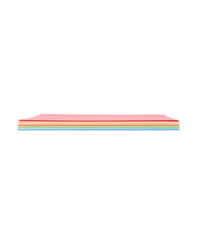 60 feuilles de carton de couleur - 15910202 - HEMA
