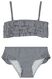 Kinder-Bikini, Rüschen dunkelblau 110/116 - 22220908 - HEMA