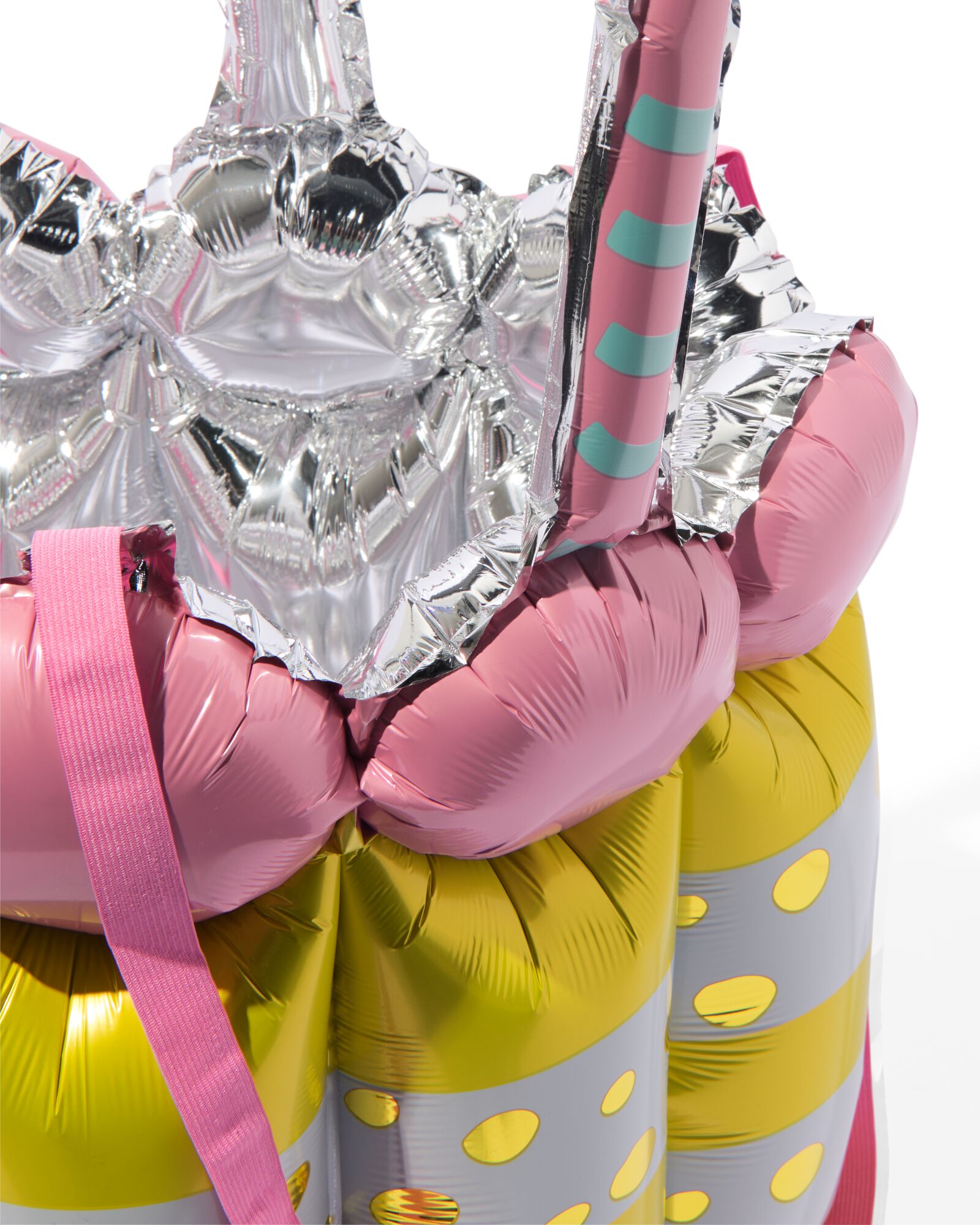 ballon aluminium 3D &eacute;toile dor&eacute; - 14250037 - HEMA