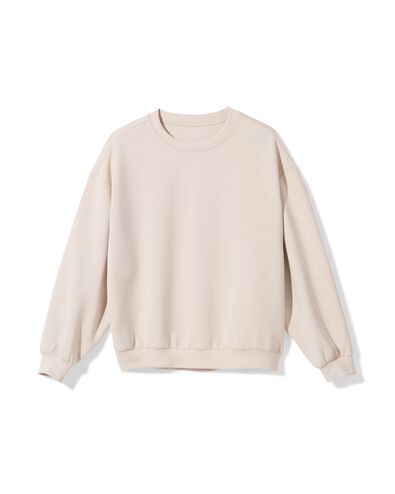 dames lounge trui creme creme - 36050156CREAM - HEMA