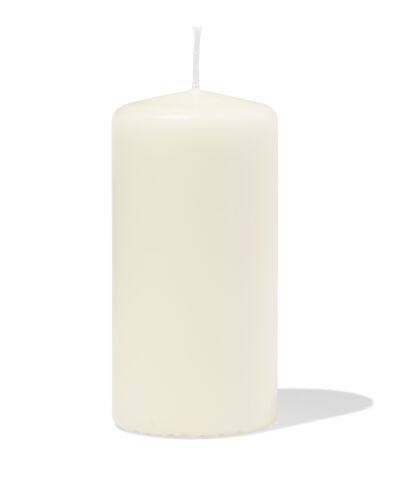 bougie pilier ⌀7x14cm ivoire ivoire 7 x 14 - 13509048 - HEMA