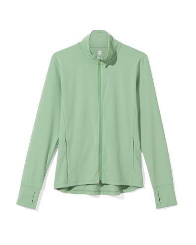 veste d’entraînement femme vert clair vert clair - 36030295LIGHTGREEN - HEMA