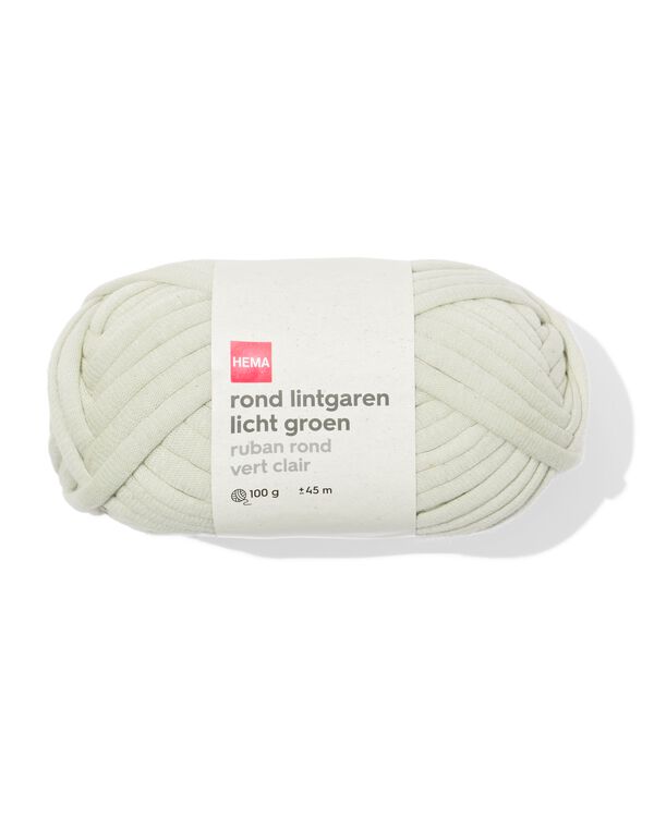 rond lintgaren 100g 45m lichtgroen - 60702884 - HEMA