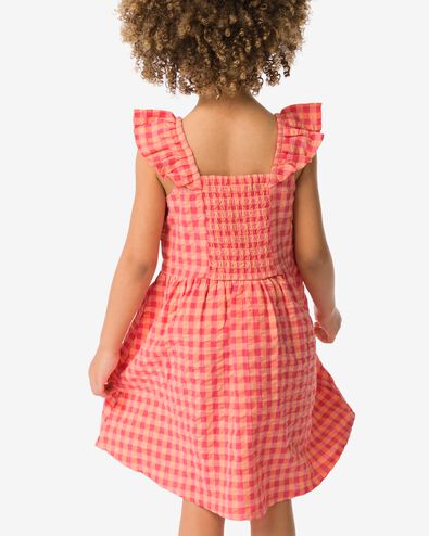 kinderjurk ruiten roze - 30869021PINK - HEMA