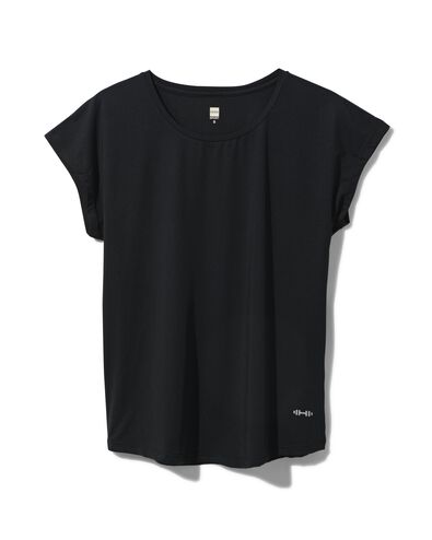 t-shirt de sport femme noir S - 36000057 - HEMA
